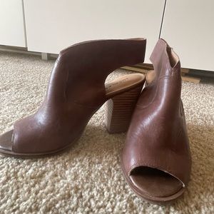 Lucky Brand Brown Booties Ankle Boots